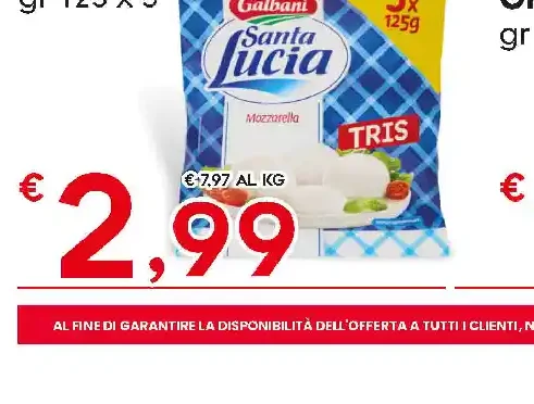 Mozzarella Santa Lucia