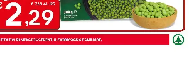 Pisellini primavera Findus