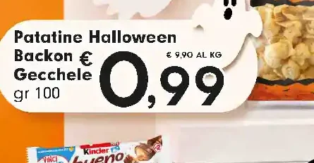Patatine Halloween Bacon