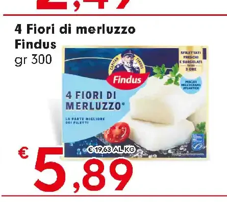 4 Fiori di merluzzo