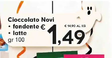 Cioccolato fondente e latte