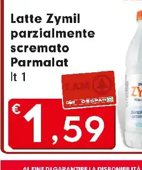 Latte parzialmente scremato