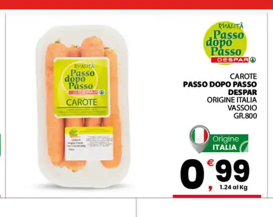 Carote Passo dopo Passo Despar