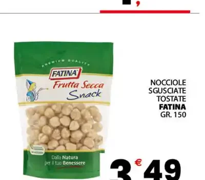 Nocciole sgusciate tostate Fatina