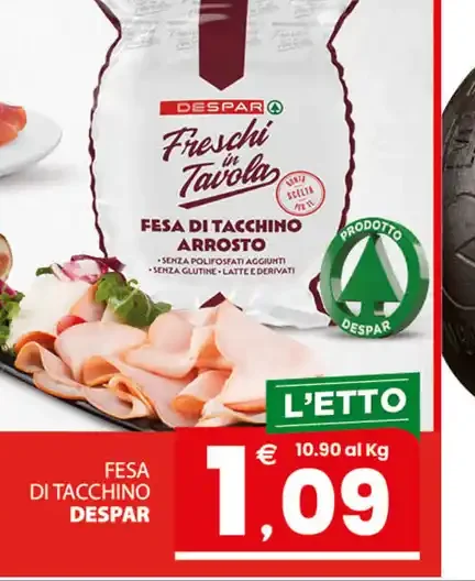 Fesa di tacchino Despar