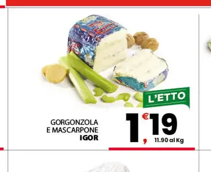Gorgonzola e mascarpone Igor