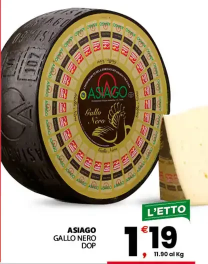 Asiago Gallo Nero DOP