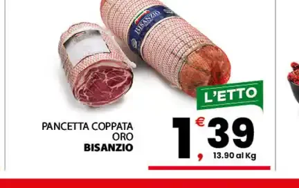 Pancetta coppata Oro Bisanzio