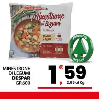 Minestrone di legumi