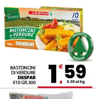 Bastoncini di verdure