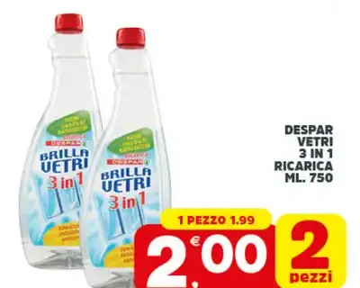 Brilla vetri 3 in 1