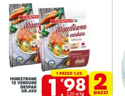 Minestrone 15 verdure