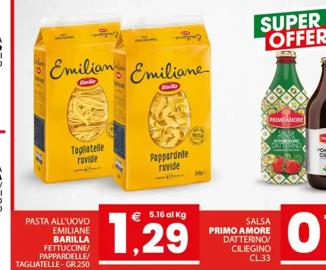 Pasta all’uovo Emiliane