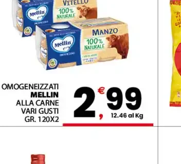 Omogeneizzati alla carne