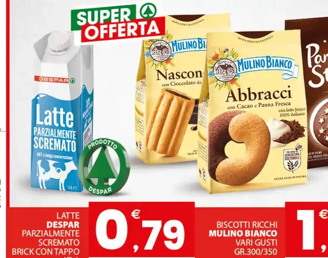 Latte parzialmente scremato