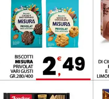 Biscotti Misura