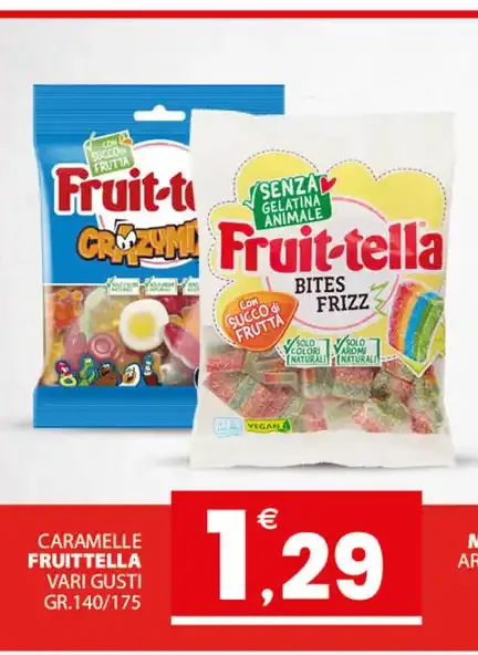 Caramelle Fruitella vari gusti