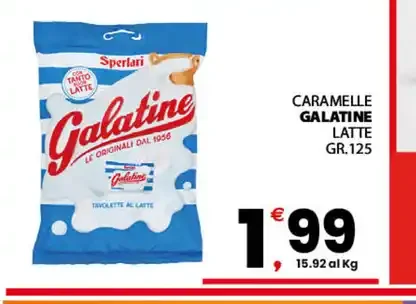 Caramelle Galatine latte