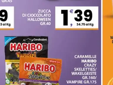 Caramelle Haribo Halloween