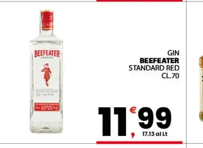 Gin Beefeater Standard Red