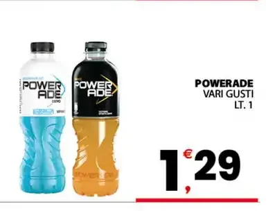 Powerade vari gusti