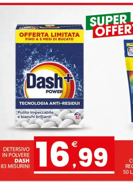Detersivo in polvere Dash