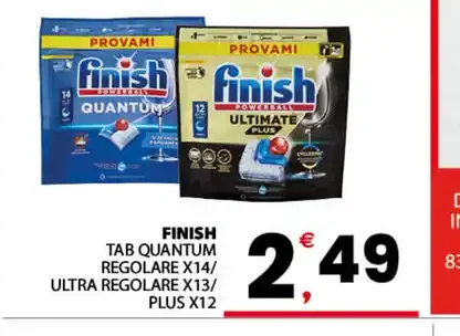 Finish tabs lavastoviglie