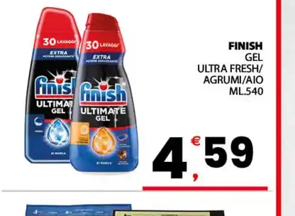 Finish gel lavastoviglie