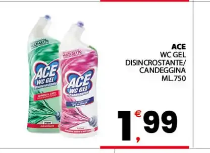 Ace WC gel disincrostante