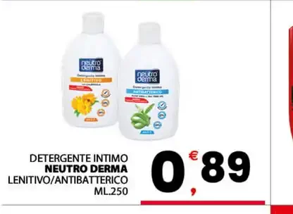 Detergente intimo Neutro Derma