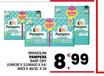 Pannolini Pampers Baby Dry