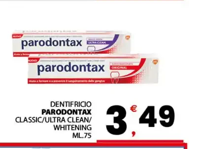 Dentifricio Parodontax