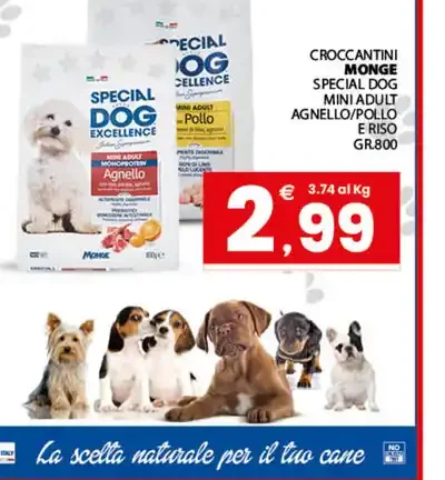 Croccantini Monge Special Dog