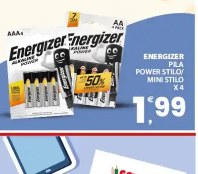 Pile Energizer mini stilo
