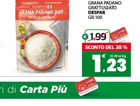 Grana Padano grattugiato