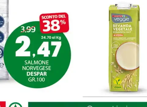 Salmone norvegese affumicato
