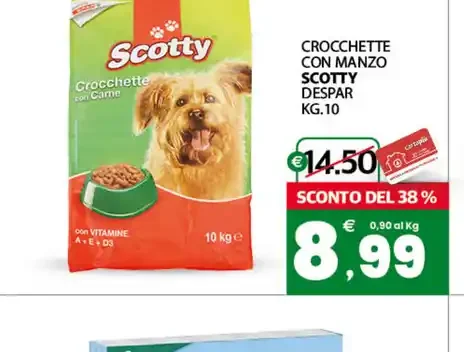 Crocchette con manzo per cani