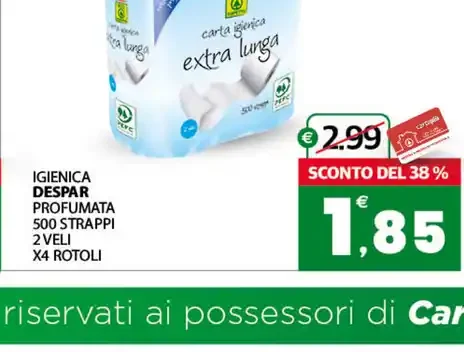 Carta igienica profumata