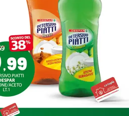 Detersivo piatti limone/aceto