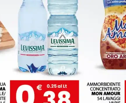 Acqua Levissima naturale/frizzante