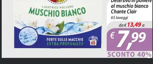 Detersivo in polvere Chante Clair