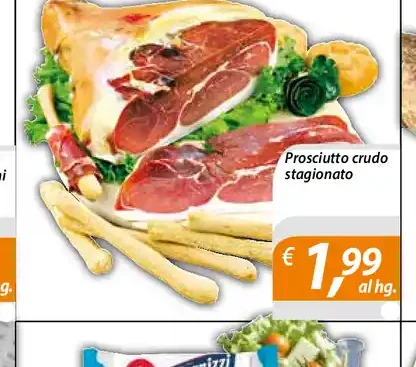 Prosciutto crudo stagionato