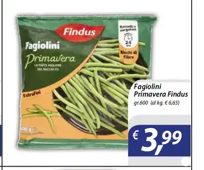 Fagiolini Primavera Findus