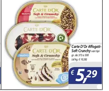Carte d'Or Affogati Soft Crunchy Algida