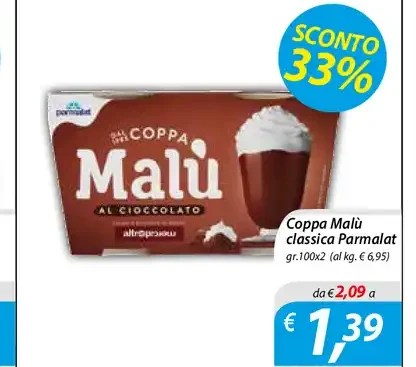 Coppa Malù classica Parmalat