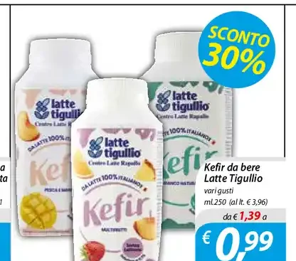 Kefir da bere Latte Tigullio