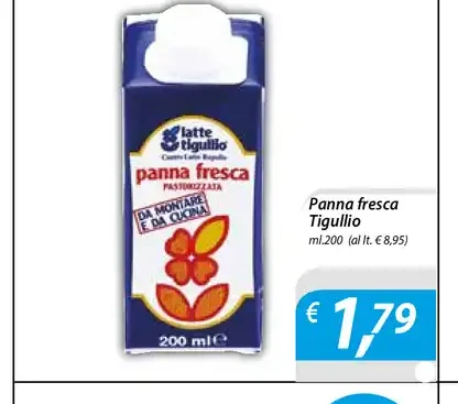 Panna fresca Tigullio