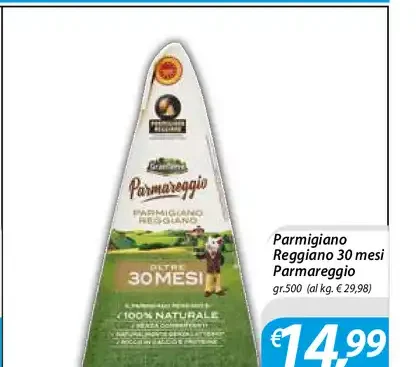 Parmigiano 30 mesi Parmareggio