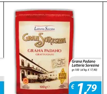 Grana Padano Latteria Soresina