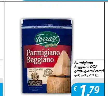 Parmigiano Reggiano DOP grattugiato Ferrari